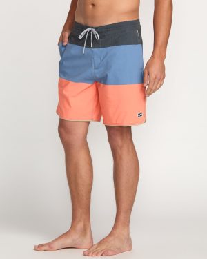 73 Lo Tide 18 Boardshorts – Deep Blue