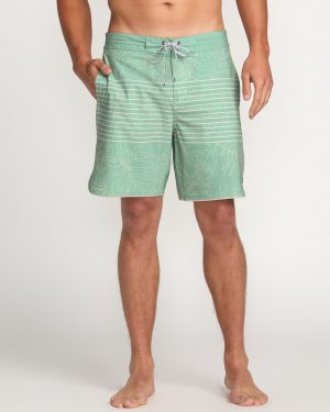 73 Lo Tide 18 Boardshorts – Mist Green