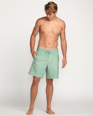 73 Lo Tide 18 Boardshorts – Mist Green