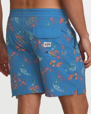 Good Times Lo Tide 18 Boardshorts – Bay Blue