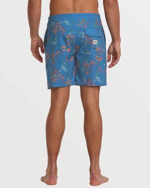 Good Times Lo Tide 18 Boardshorts – Bay Blue