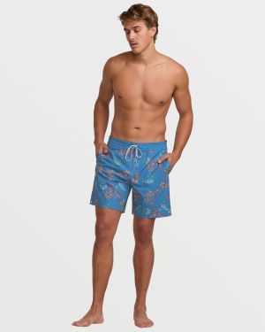 Good Times Lo Tide 18 Boardshorts – Bay Blue