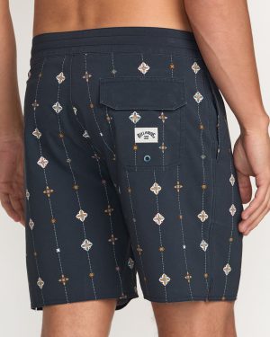 Good Times Lo Tide 18 Boardshorts – Navy