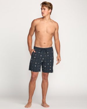Good Times Lo Tide 18 Boardshorts – Navy