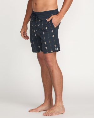 Good Times Lo Tide 18 Boardshorts – Navy