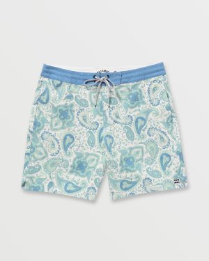 Good Times Lo Tide 18 Boardshorts – Seafoam