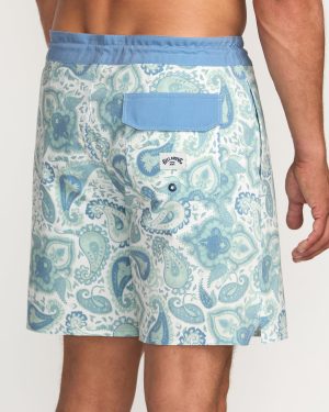Good Times Lo Tide 18 Boardshorts – Seafoam