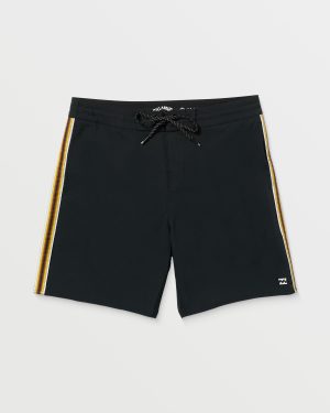 Wategos Lo Tide 19 Boardshorts – Black