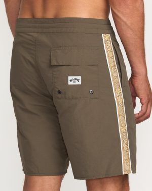 Wategos Lo Tide 19 Boardshorts – Brown