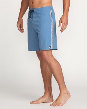 Wategos Lo Tide 19 Boardshorts – Carolina Blue