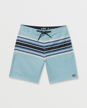 Spinner Lo Tide Boardshorts – Washed Blue