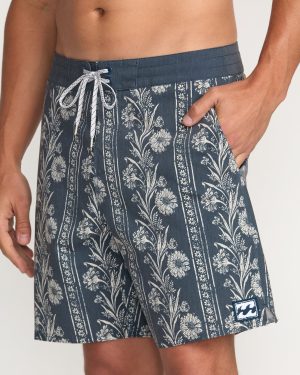 Sandtrax Lo Tide Boardshorts – Aged Indigo