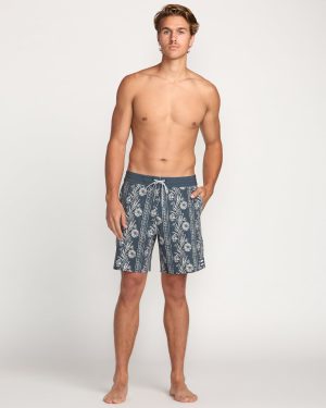 Sandtrax Lo Tide Boardshorts – Aged Indigo