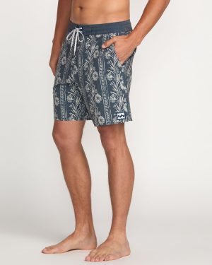 Sandtrax Lo Tide Boardshorts – Aged Indigo