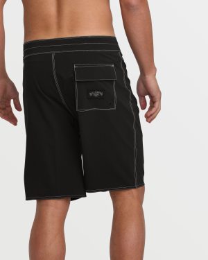 Core Lord Pro Performance 20 Boardshorts – Black