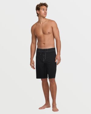Core Lord Pro Performance 20 Boardshorts – Black