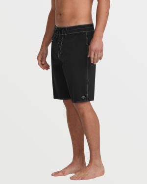 Core Lord Pro Performance 20 Boardshorts – Black