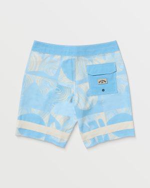 Elements Pro Performance 18.5 Boardshorts – Washed Blue