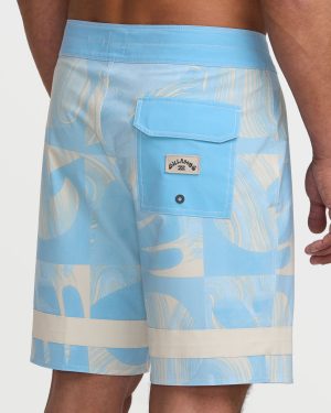 Elements Pro Performance 18.5 Boardshorts – Washed Blue