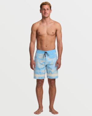 Elements Pro Performance 18.5 Boardshorts – Washed Blue