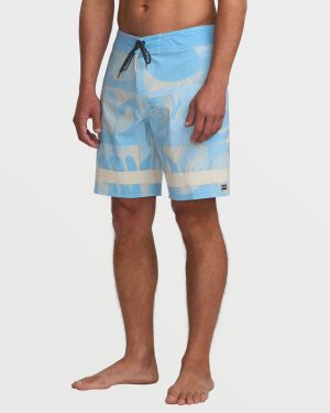 Elements Pro Performance 18.5 Boardshorts – Washed Blue