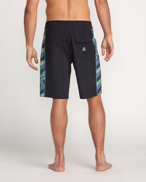 D Bah 2.0 Hi Pro Performance 19 Boardshorts – Washed Black