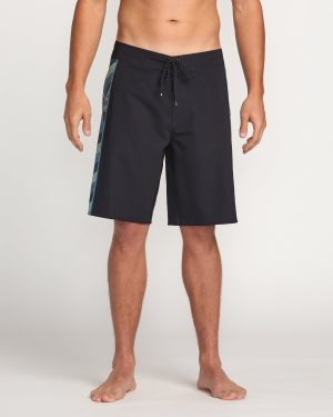 D Bah 2.0 Hi Pro Performance 19 Boardshorts – Washed Black