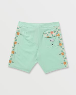 Framelines Pro Boardshorts – Mist Green