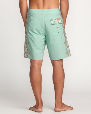 Framelines Pro Boardshorts – Mist Green
