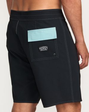 Occy Pro Boardshorts – Washed Black