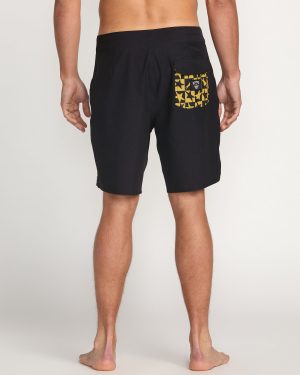 Billabong x Mami Wata Black Star Surf Pro Boardshorts – Black