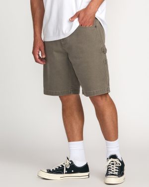 Bad Dog 21 Workwear Shorts – Brown