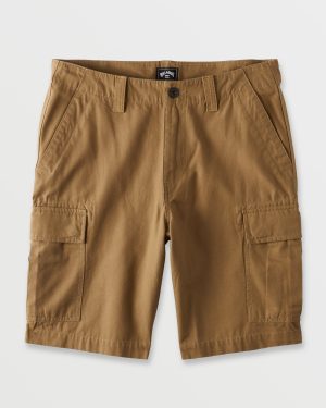 Combat Cargo 21 Shorts – Light Khaki