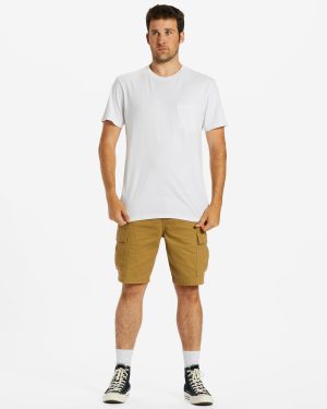 Combat Cargo 21 Shorts – Light Khaki