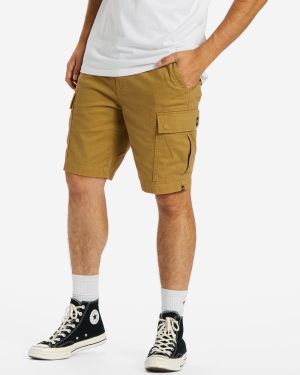 Combat Cargo 21 Shorts – Light Khaki