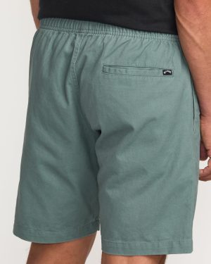Larry Laybacks 19 Twill Shorts – Pine
