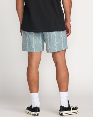 Mario Jacquard Shorts – Cosmic Blue