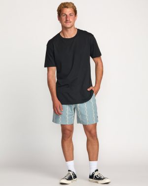 Mario Jacquard Shorts – Cosmic Blue