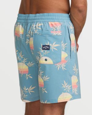 Good Times Laybacks 16 Trunks – Washed Blue