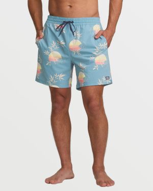 Good Times Laybacks 16 Trunks – Washed Blue