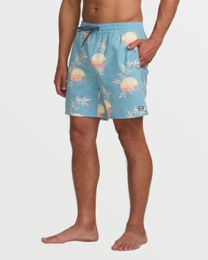 Good Times Laybacks 16 Trunks – Washed Blue
