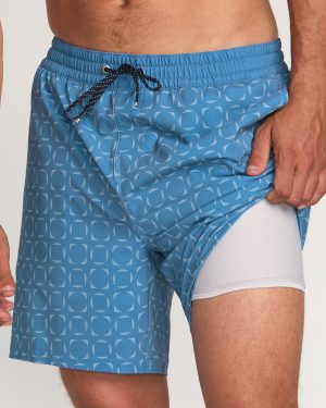 Lineup Laybacks 16 Trunks – Cloud Blue