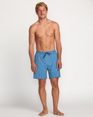 Lineup Laybacks 16 Trunks – Cloud Blue