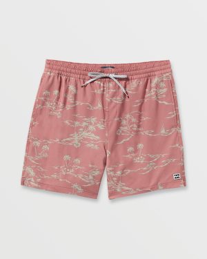 Lineup Laybacks 16 Trunks – Dusty Rose