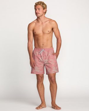 Lineup Laybacks 16 Trunks – Dusty Rose