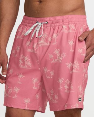 Lineup Laybacks 16 Trunks – Dusty Pink