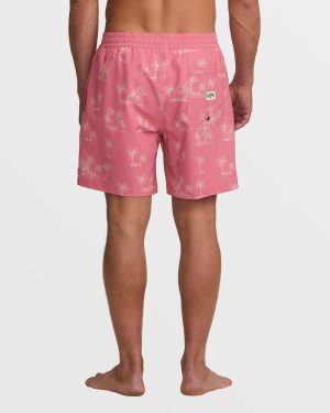 Lineup Laybacks 16 Trunks – Dusty Pink