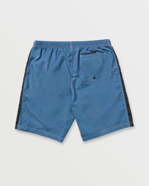 Kirra Throw On Laybacks 19′ Trunks – Deep Blue