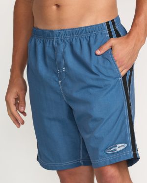 Kirra Throw On Laybacks 19′ Trunks – Deep Blue
