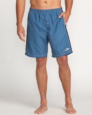 Kirra Throw On Laybacks 19′ Trunks – Deep Blue